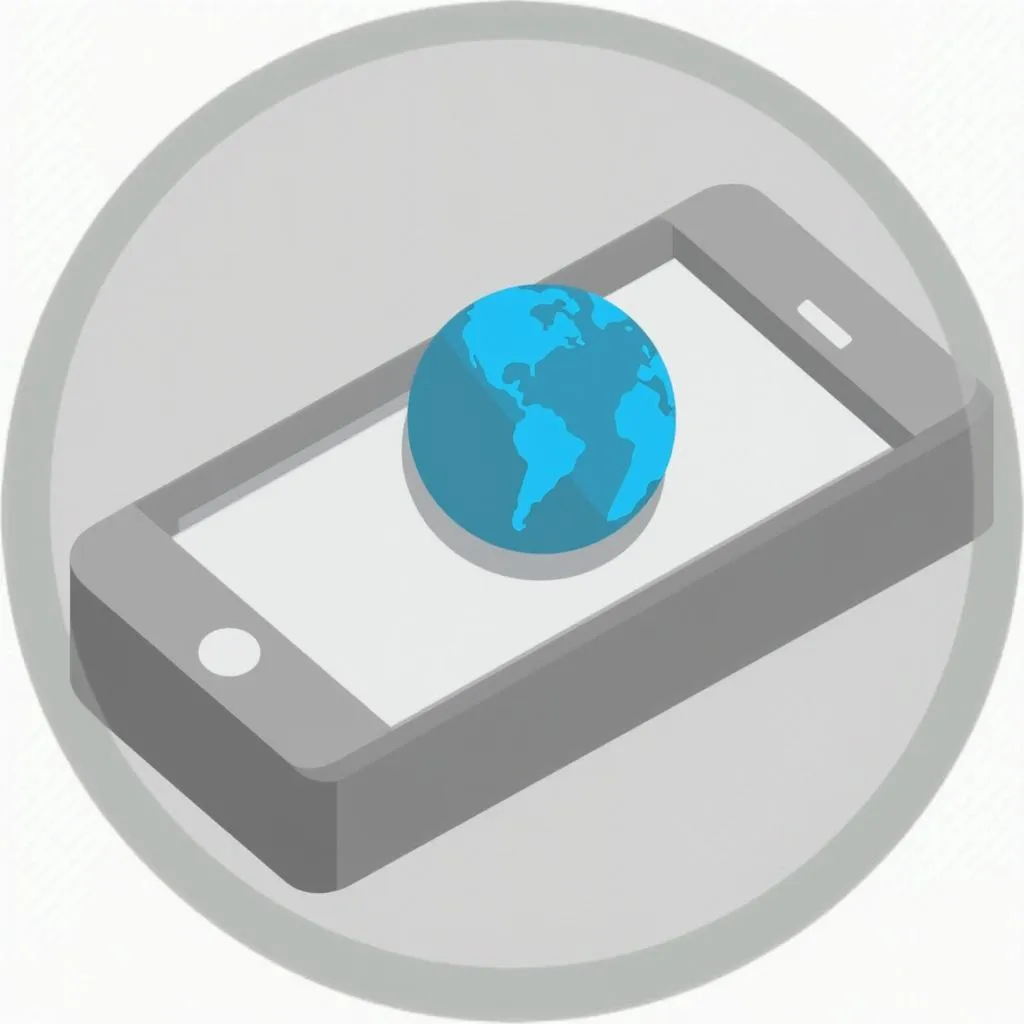 Ícone de Telefone Internacional